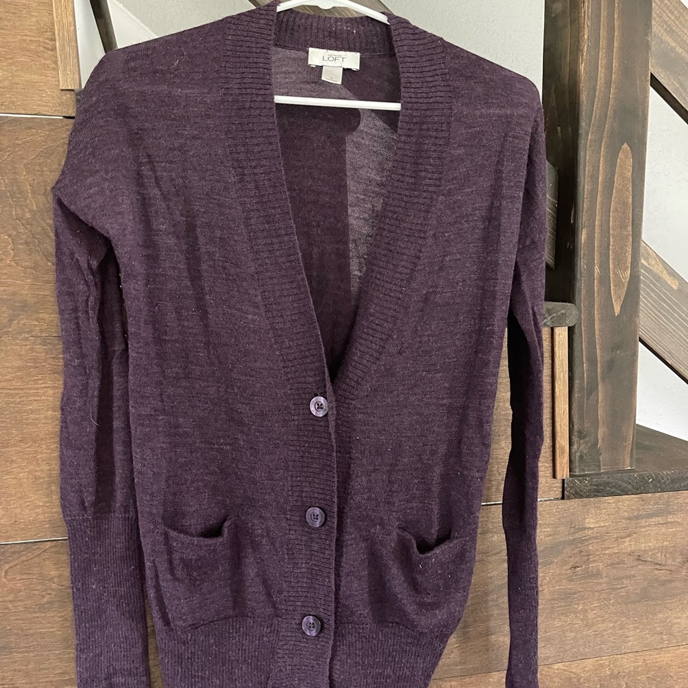 Loft cardigan small
